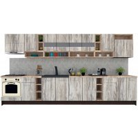 Bucatarie COSSY NEW 400 Wenge / Decor K084